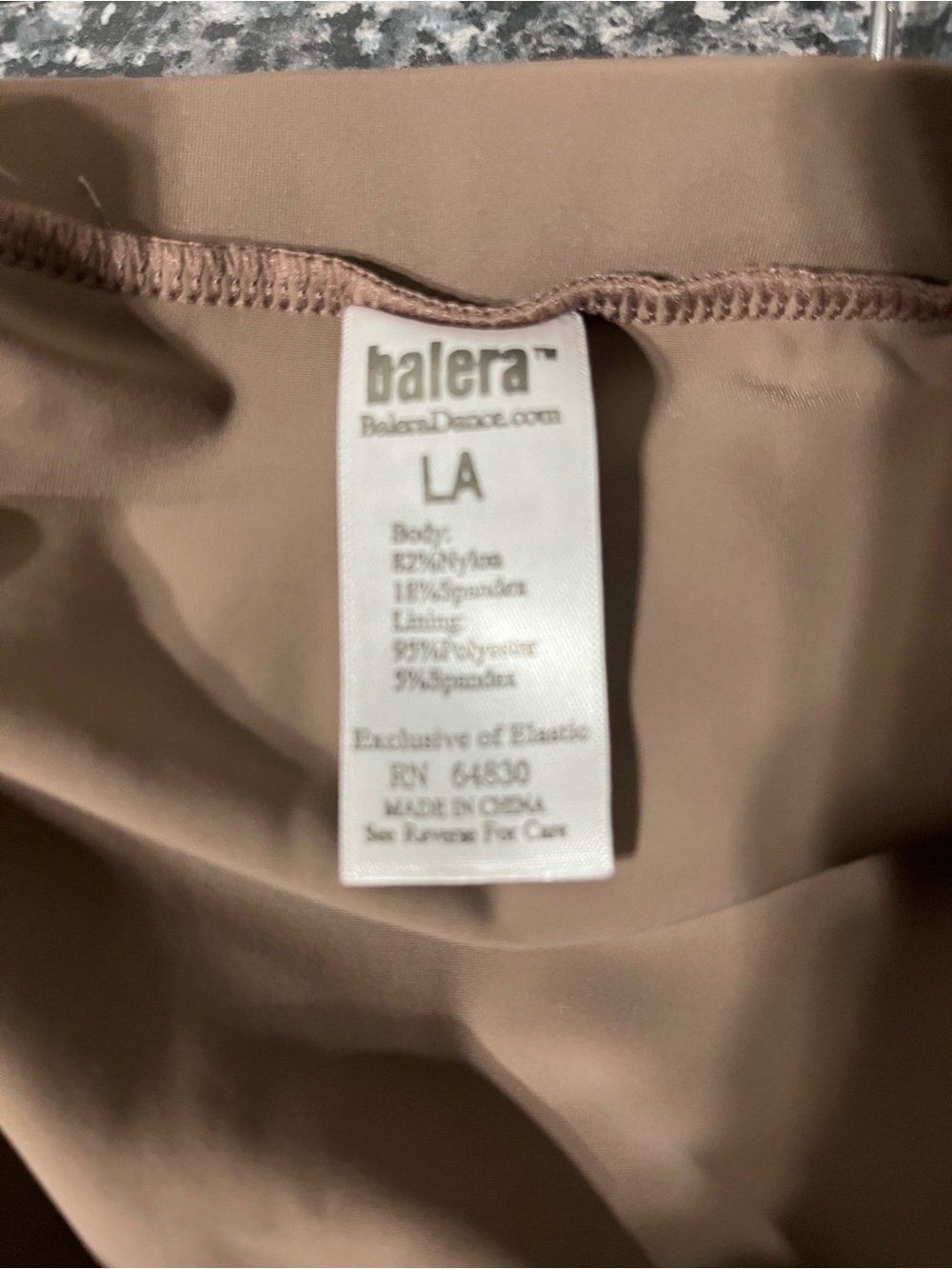 High-Waist Bottoms in Taupe - Picture 3 of 4